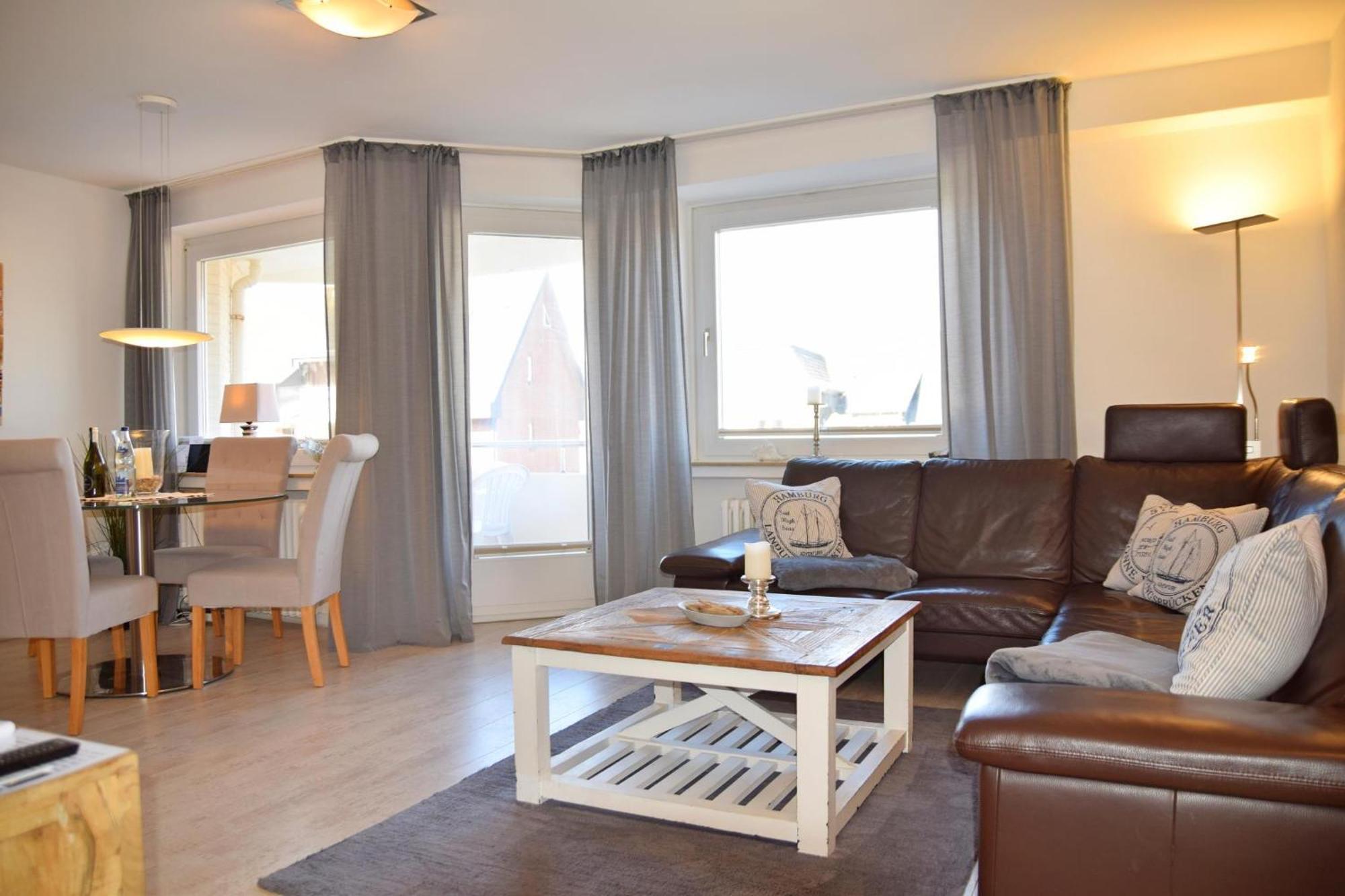 App Seebrise In Westerland Mit Balkon Am Strand Inkl Parkplatz Extérieur photo